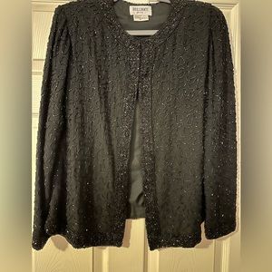 Brilliante by JA Beaded Evening Jacket